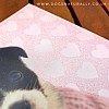 Jack Russell Rachael Hale Dog Glittery Greetings Card Kirby (Close Up)